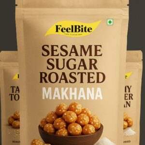 sesame sugar roasted makhana