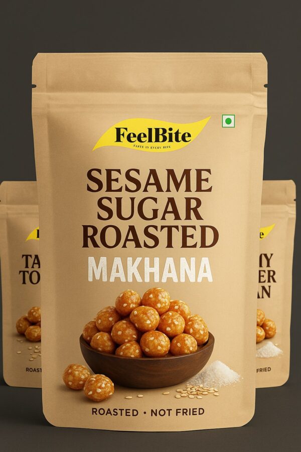 sesame sugar roasted makhana